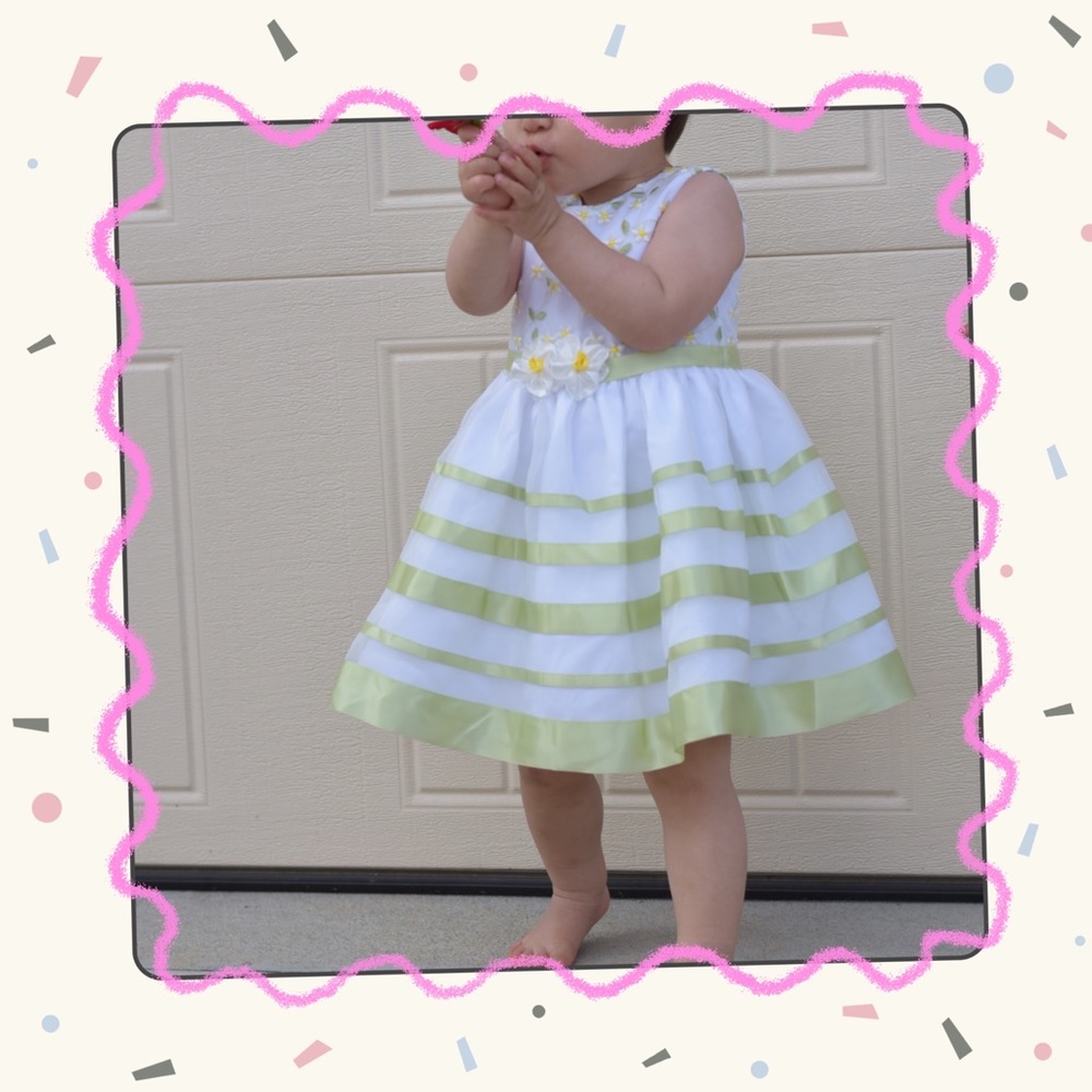Baby girl dresses like new